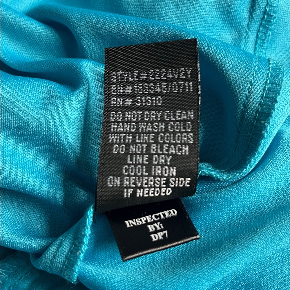 Amy Byer Vibrant Turquiose Dress - Picture 7 of 11
